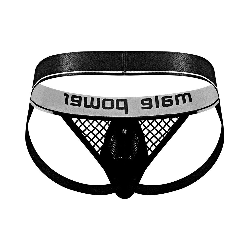 Cock Ring Jock – S/M – Zwart