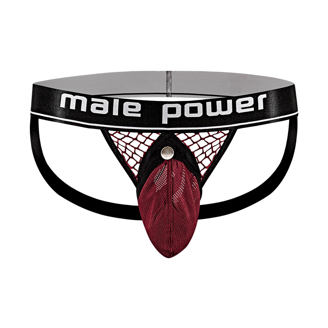 Cock Ring Jock – S/M – Bordeaux