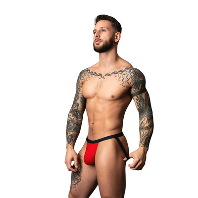 Jock - S/M - Rood/Zwart