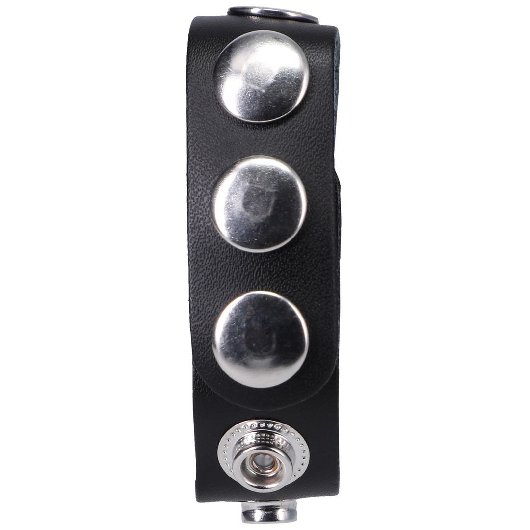 De Leather 5 Snap – Leather Cockring