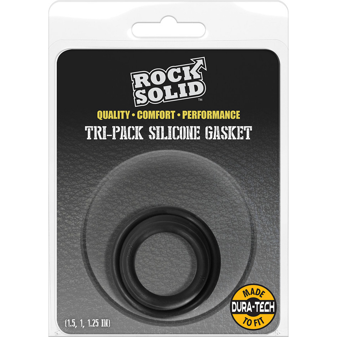 Tri-Pack Silicone Gasket – Cockring Set