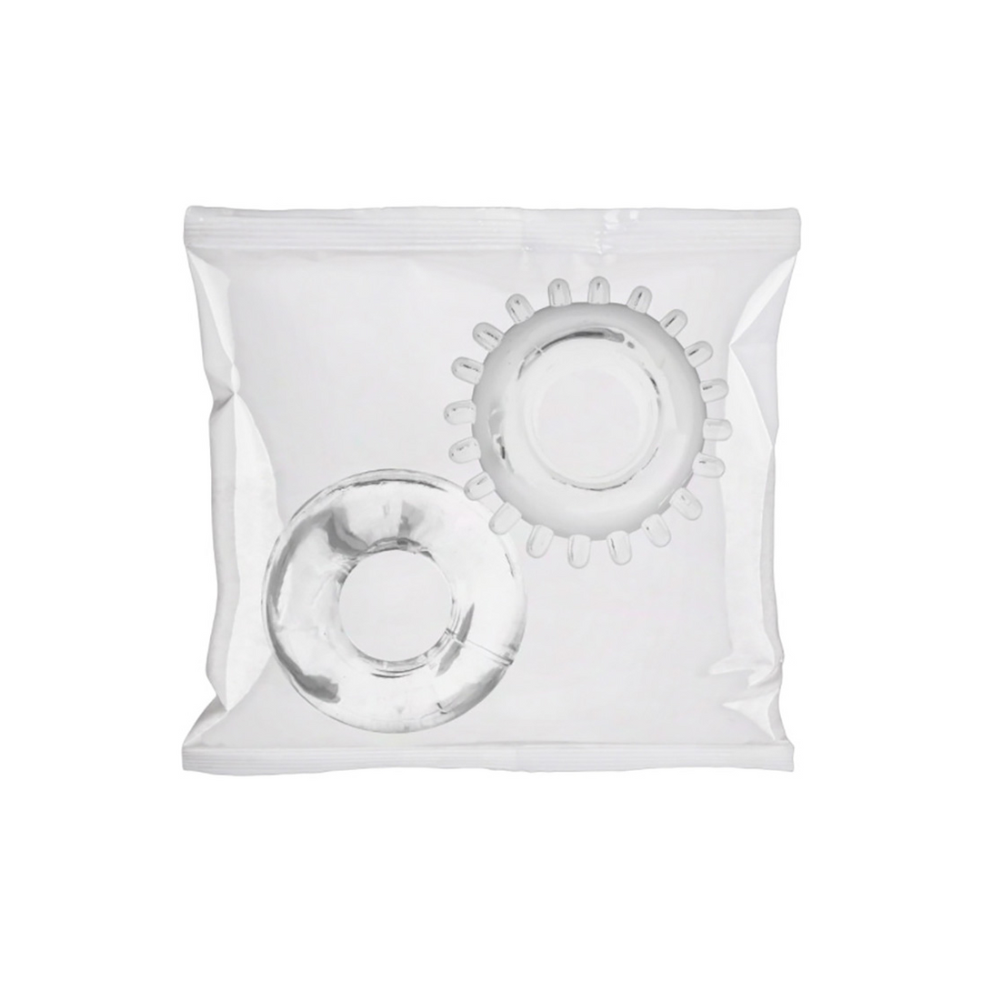 2-Pack C-Ring Set – Clambowl 50 Stuks – Doorzichtig