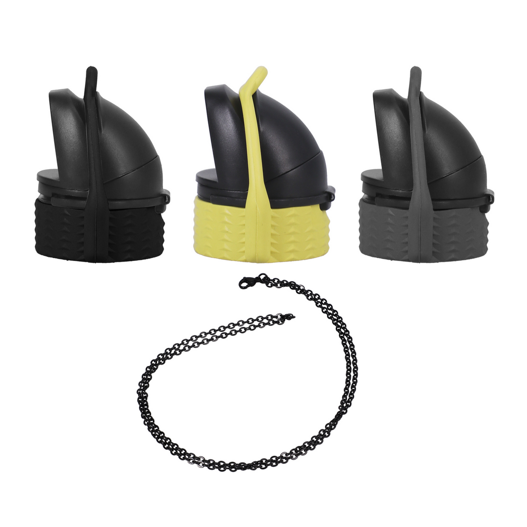 EZ Top – Set van 3 – Zwart/Geel/Grijs