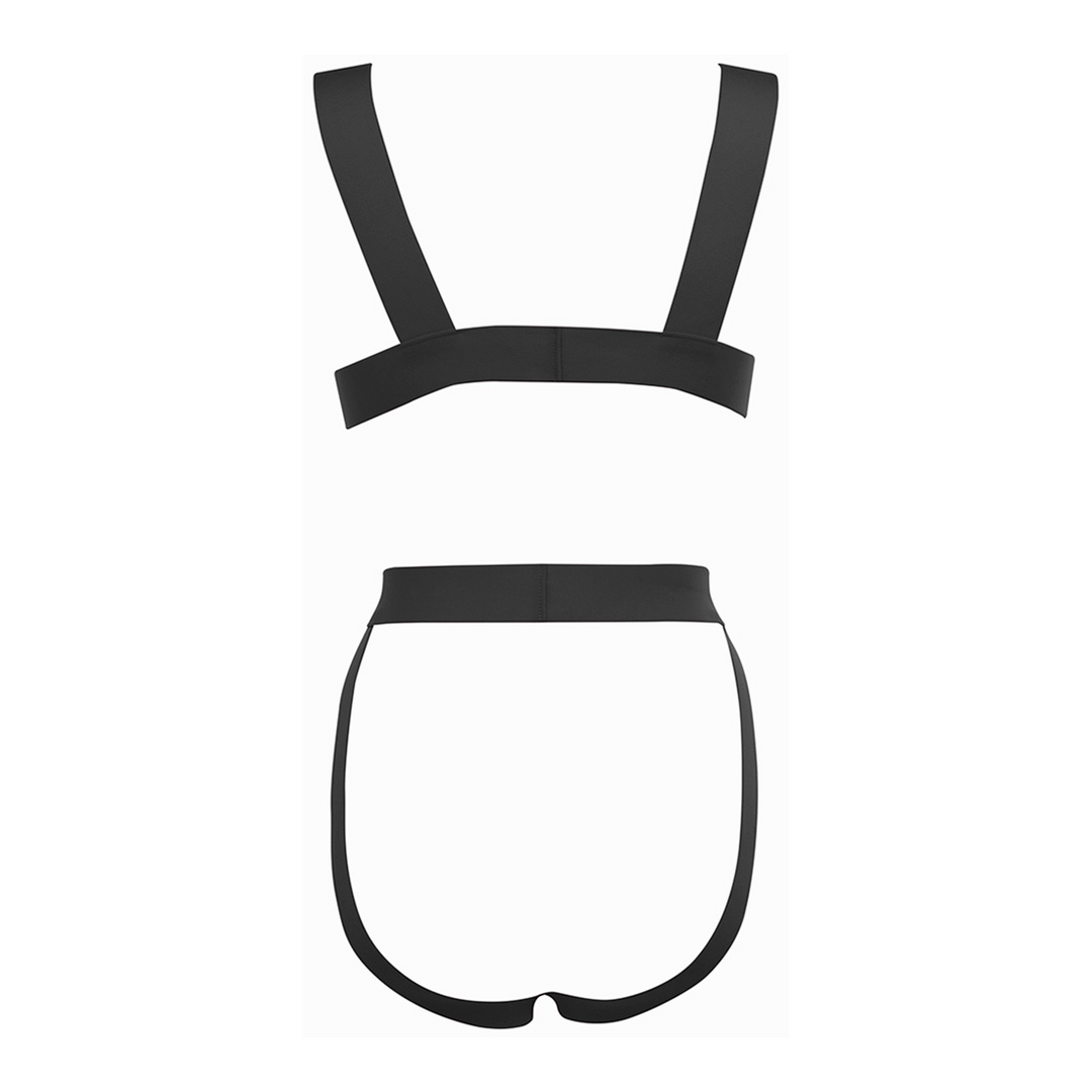 Just a Crush – Teddy Open Back – OS – Zwart