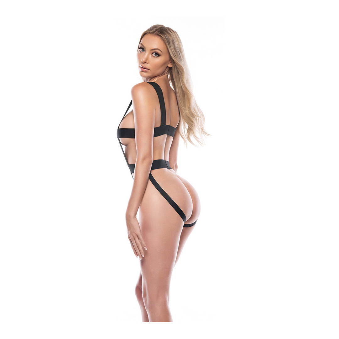 Just a Crush – Teddy Open Back – OS – Zwart