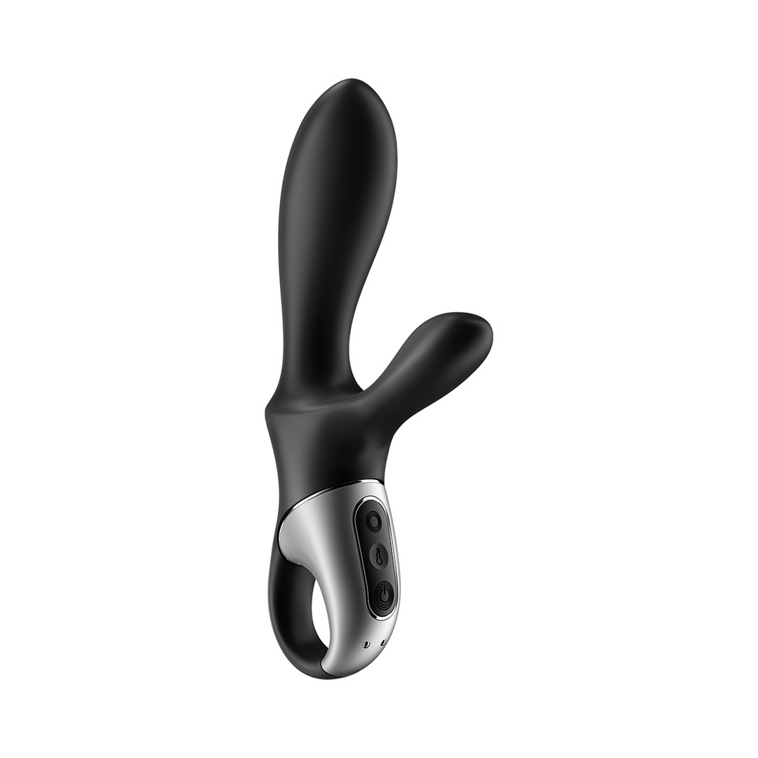 Heat Climax – Verwarmende Anale Vibrator – Zwart