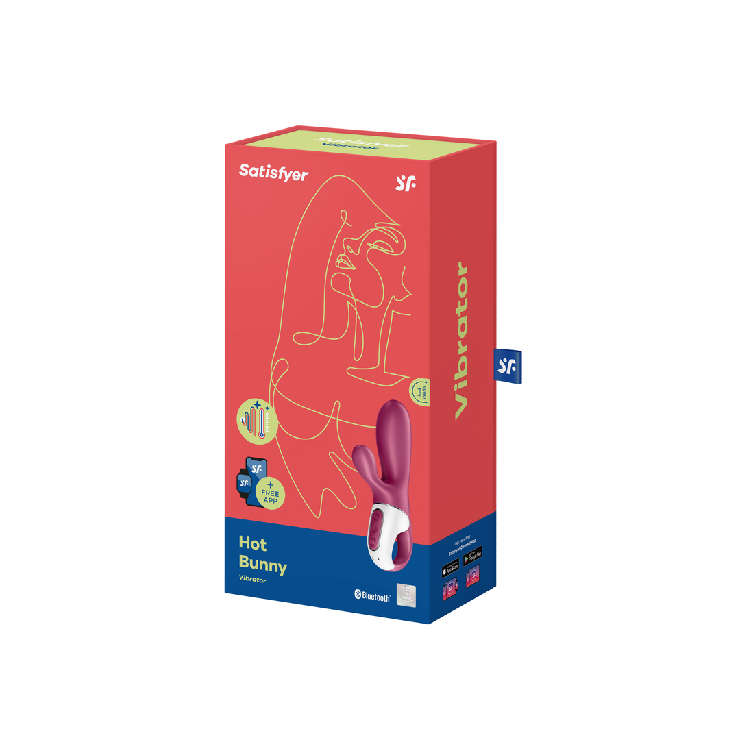 Hot Bunny – Verwarmende Konijnen Vibrator – Berry