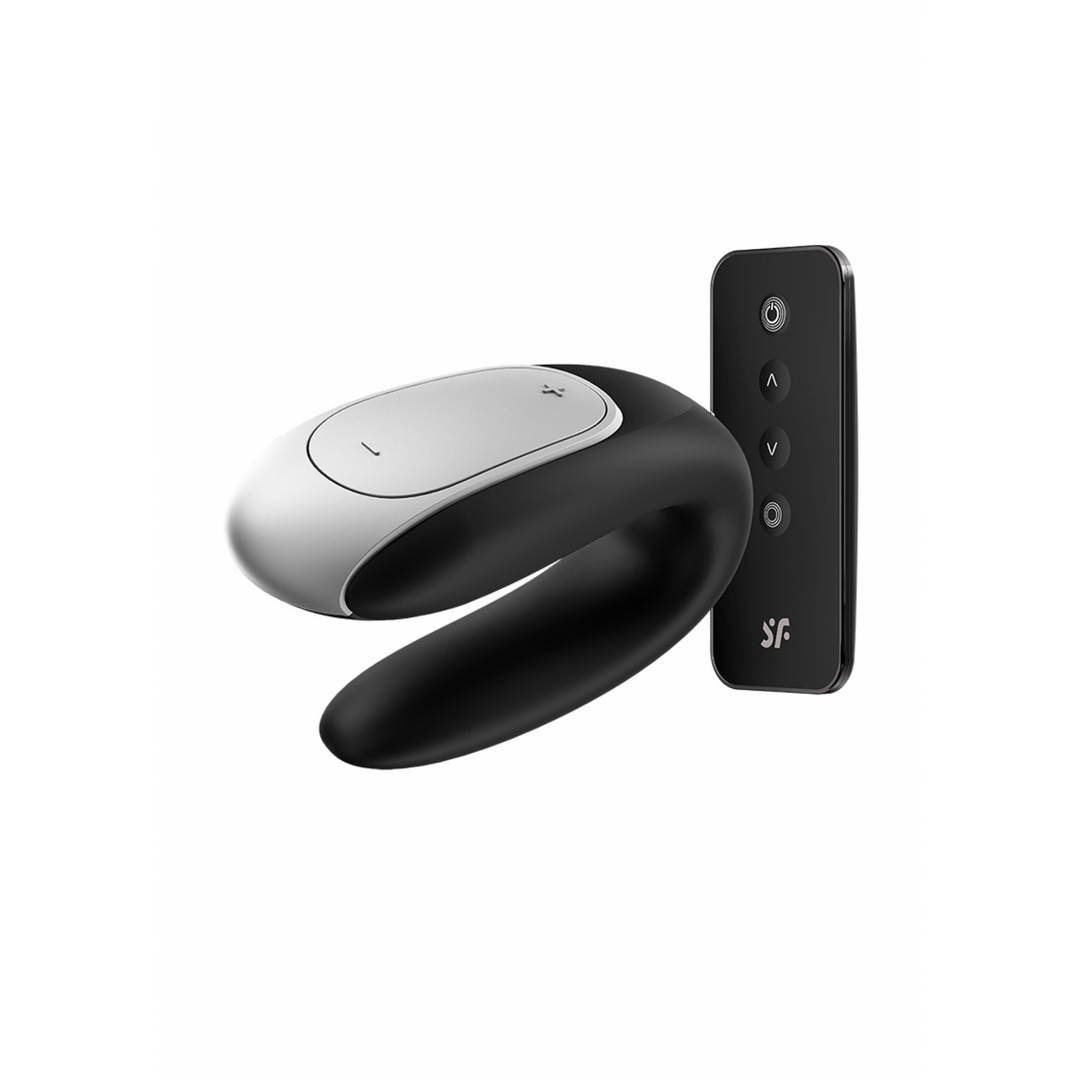 Dubbel Plezier – Partner Vibrator – Zwart
