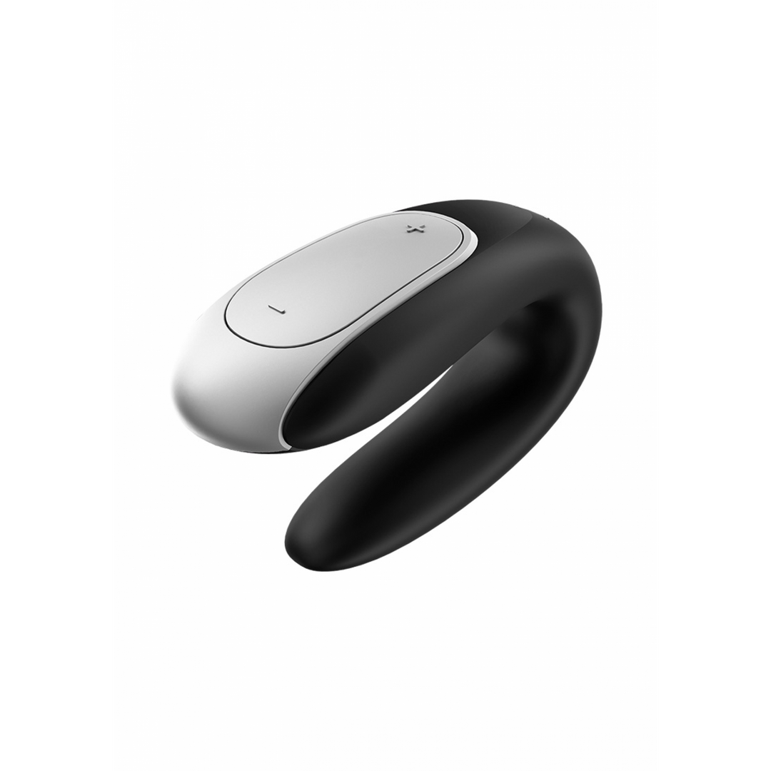 Dubbel Plezier – Partner Vibrator – Zwart