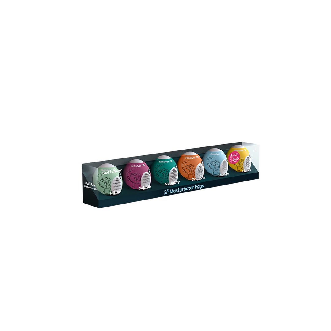 Masturbator Egg Set – 6 Stuks