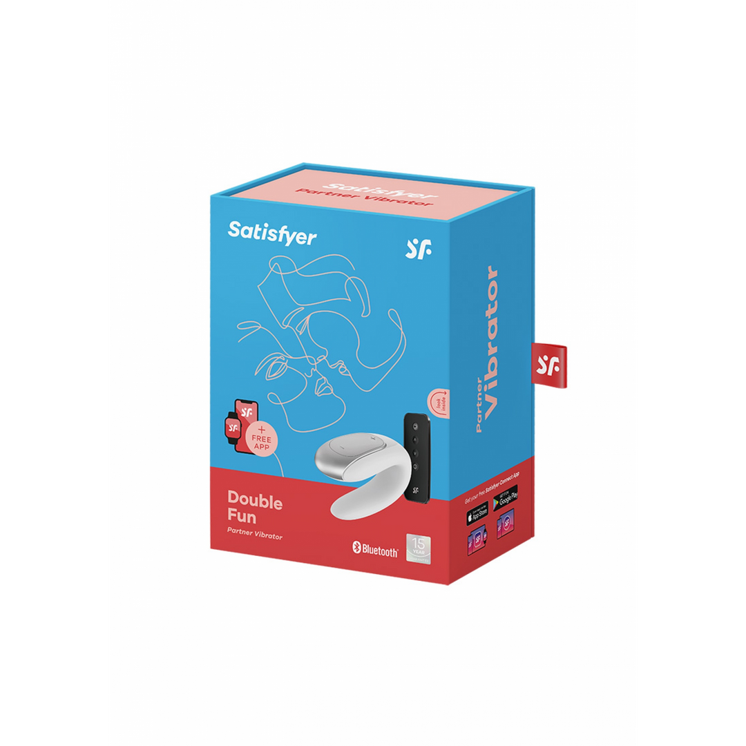Dubbele Pret – Partner Vibrator – Wit