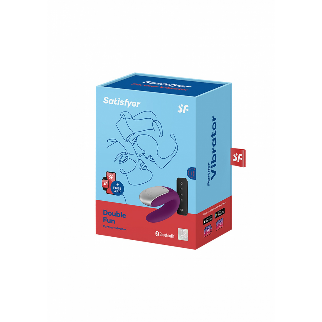 Dubbel Plezier – Partner Vibrator – Violet