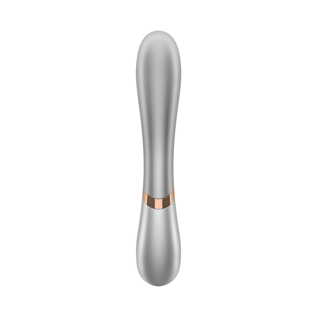 Hot Lover – Verwarmde Konijnen Vibrator – Champagne