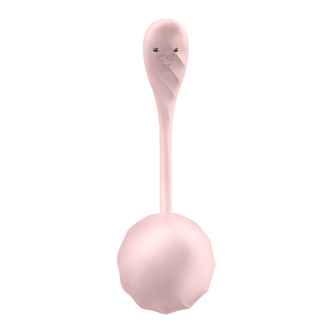 Ribbed Petal Connect App – Draagbare Koppel Vibrator – Roze