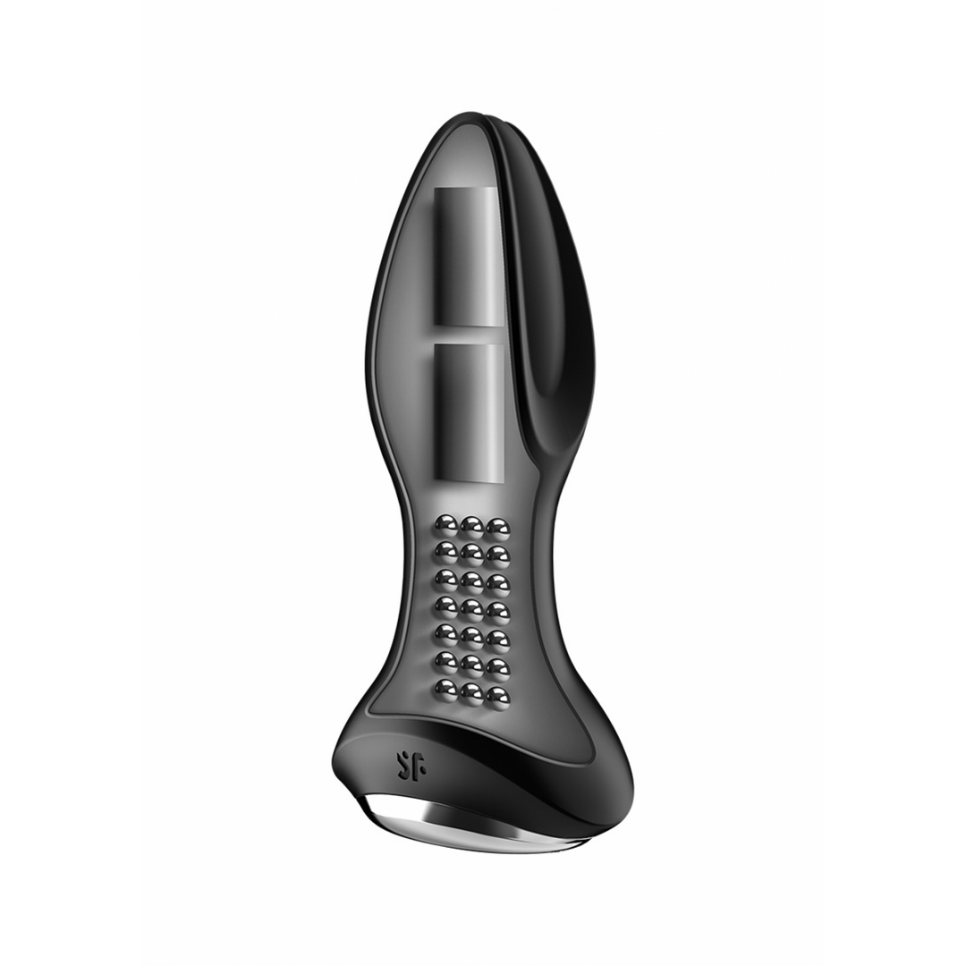 Rotar Plug 2Plus – Vibrerende Butt Plug met App – Zwart