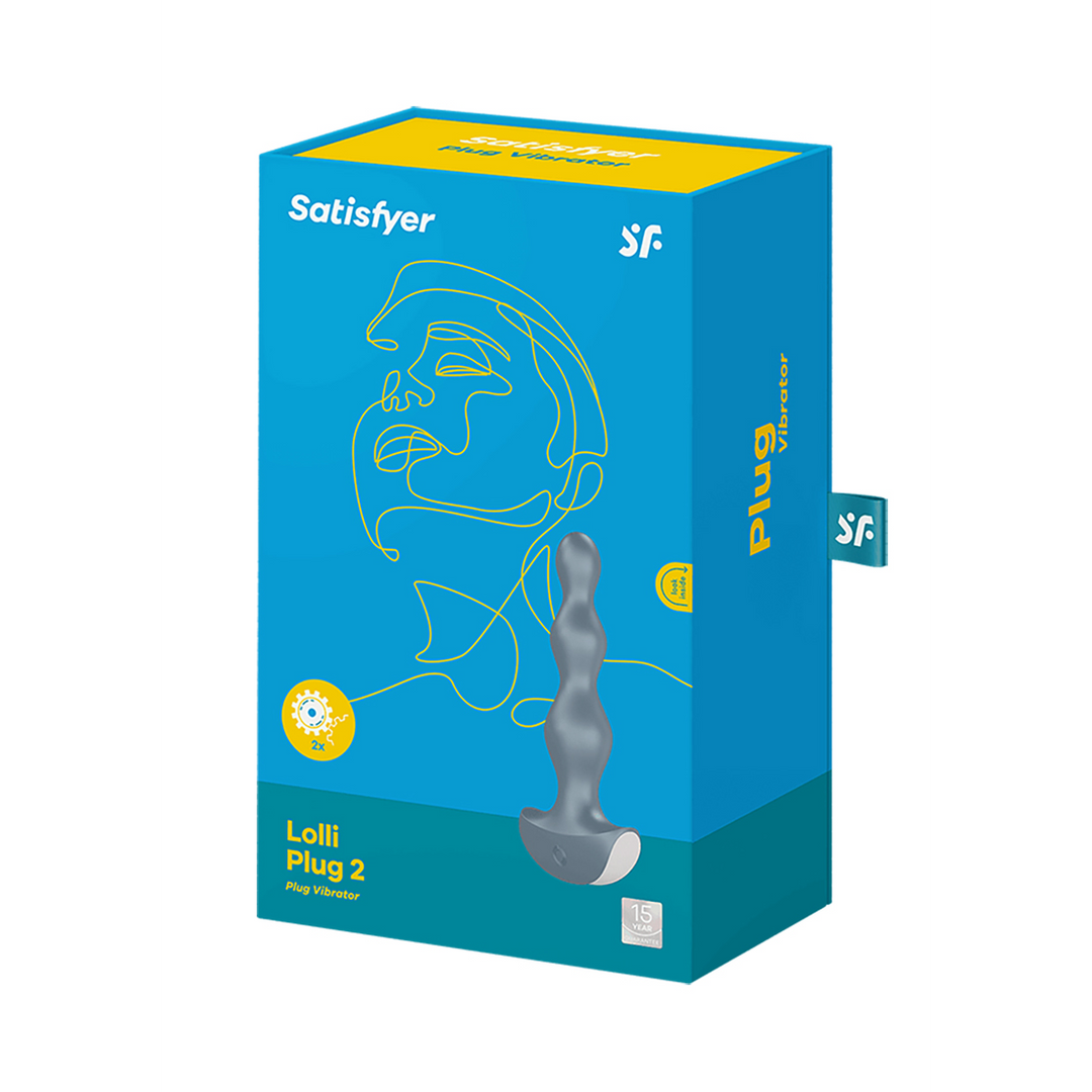 Lolli Plug 2 – Classic Vibrator – IJsblauw
