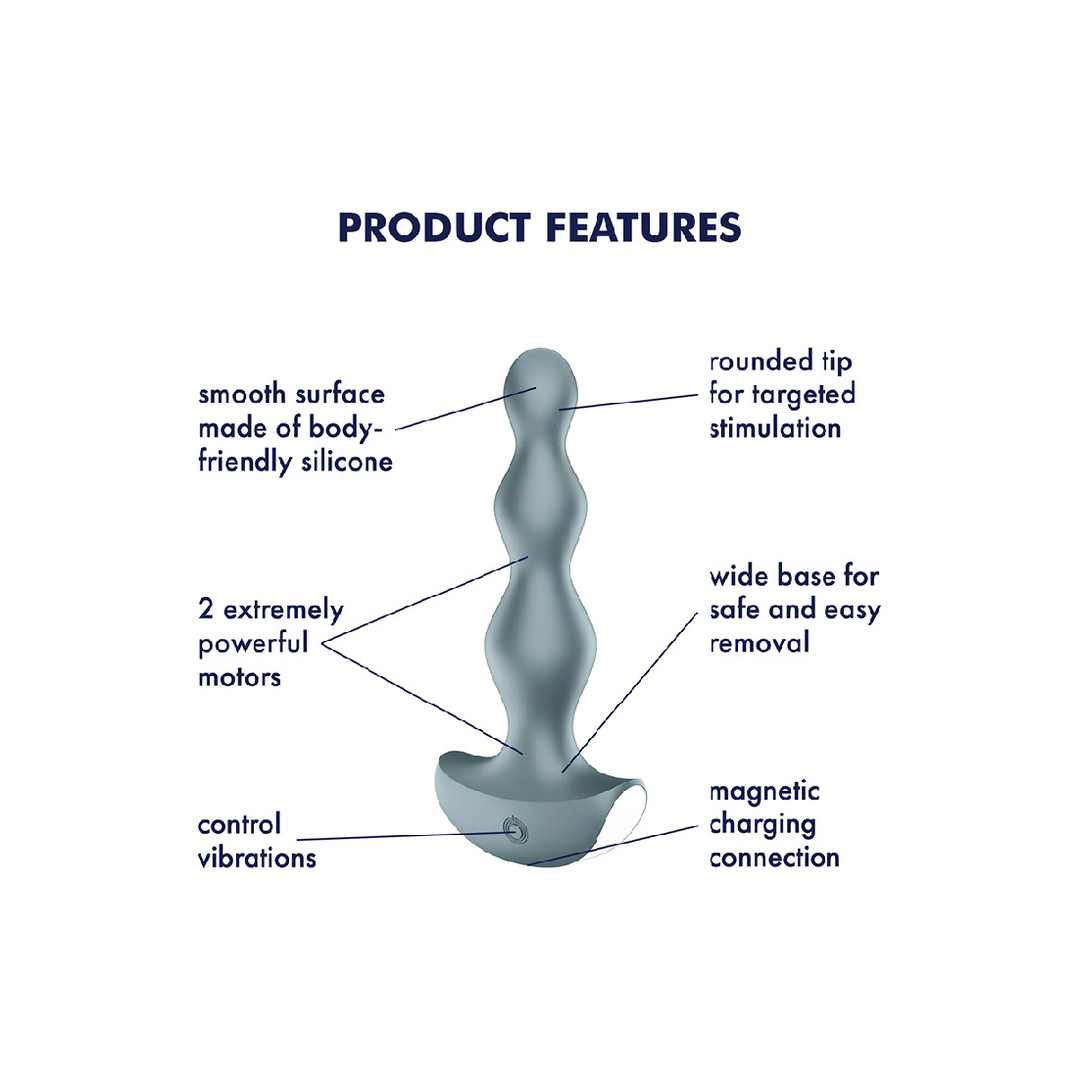 Lolli Plug 2 – Classic Vibrator – IJsblauw