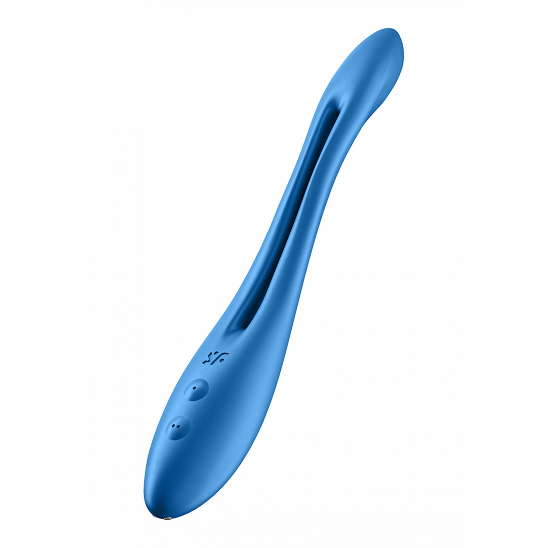 Elastic Game – Buigbare Multifunctionele Massager – Donkerblauw