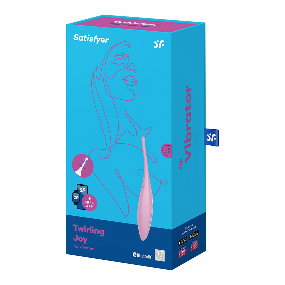 Draaiende Vreugde – Tip Vibrator – Roze