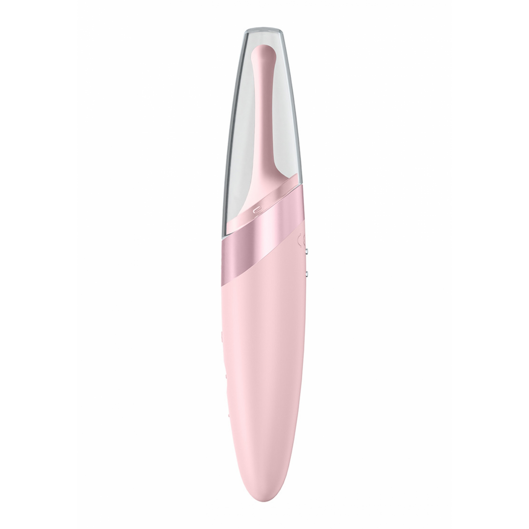 Draaiende Verwennerij – Tip Vibrator – Oud Roze