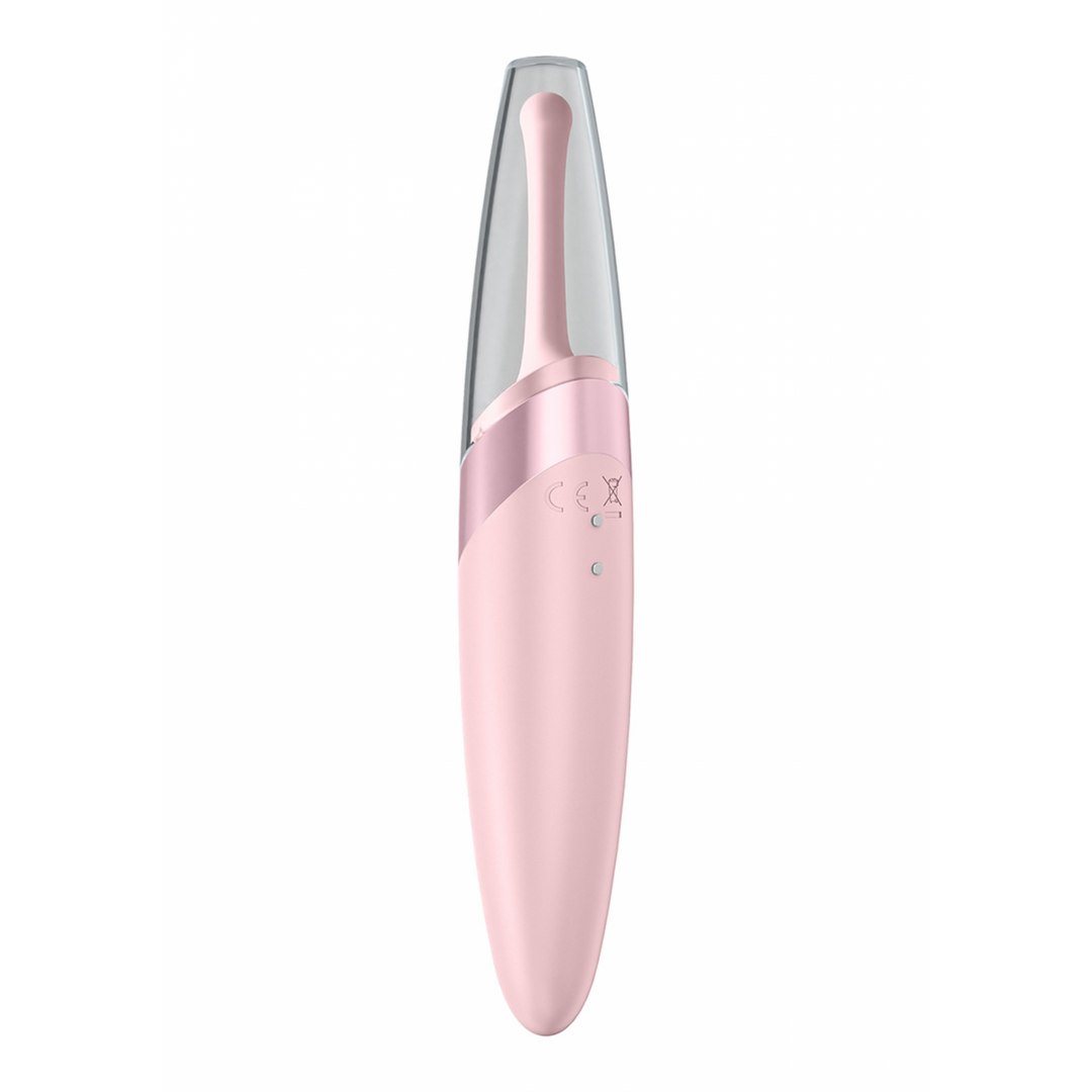 Draaiende Verwennerij – Tip Vibrator – Oud Roze