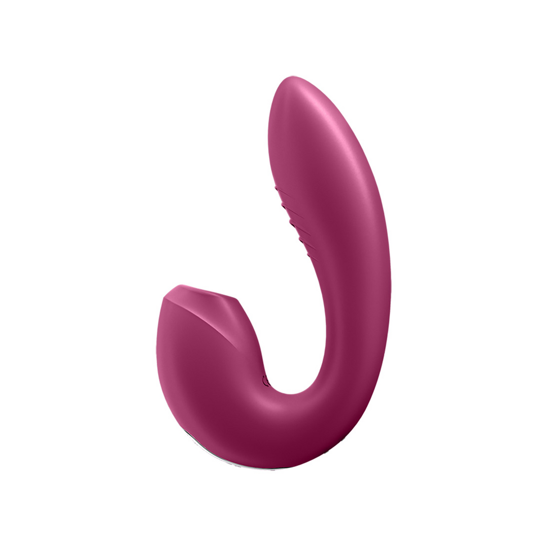 Sunray – Insteekbare Dubbele Luchtpuls Vibrator – Berry