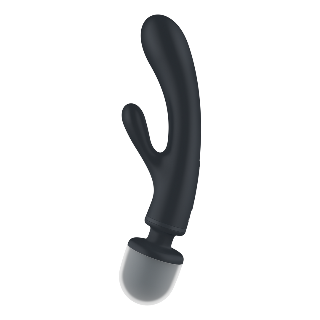 Triple Lover – Hybride Wand Vibrator – Grijs