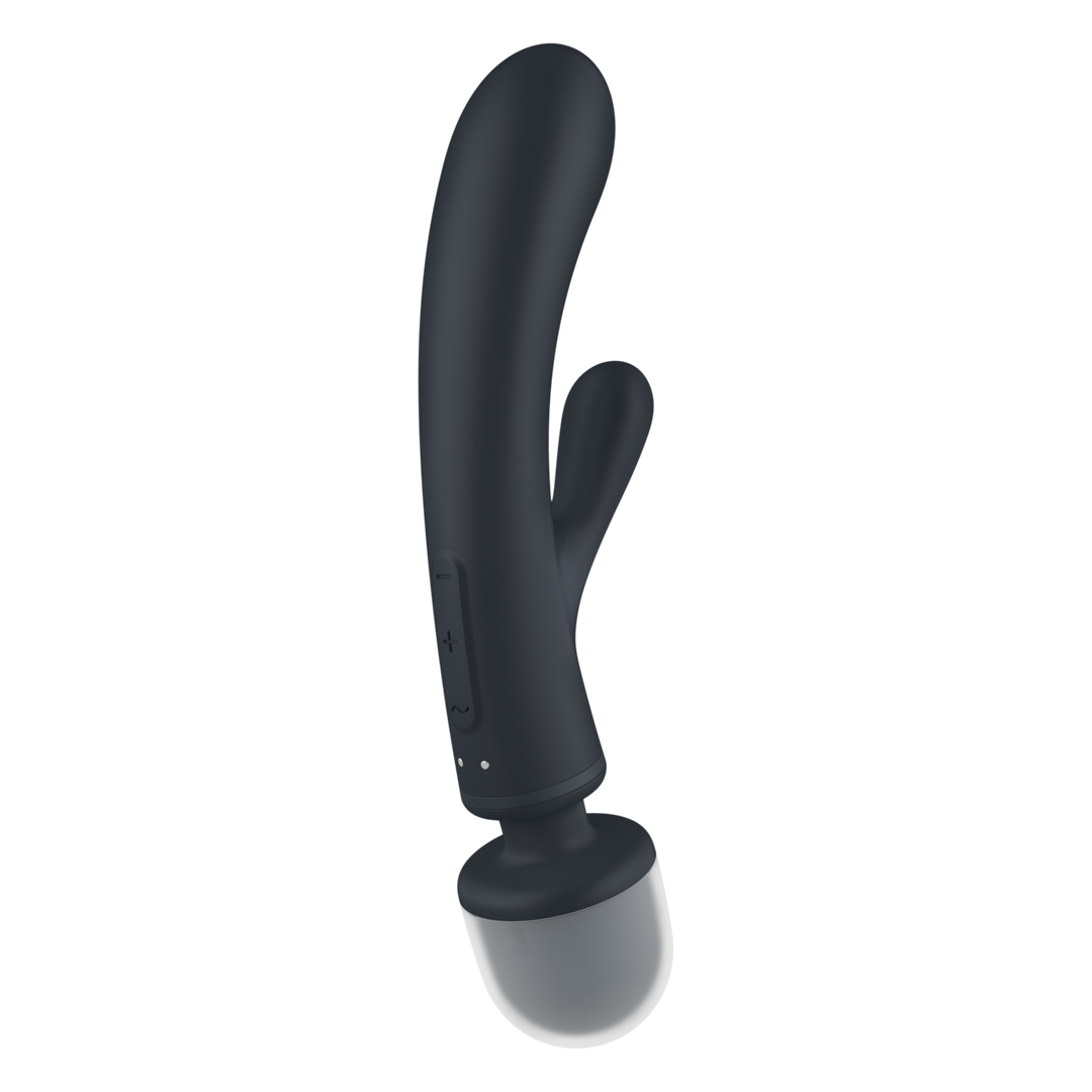 Triple Lover – Hybride Wand Vibrator – Grijs