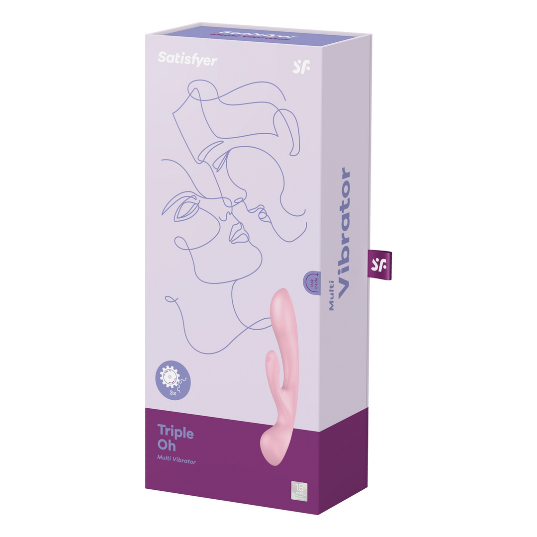 Triple Oh – Konijnen Vibrator – Roze