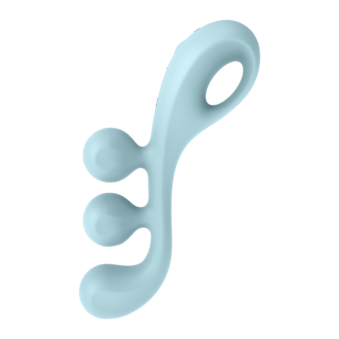 Tri Ball 2 – Multi Vibrator – Lichtblauw