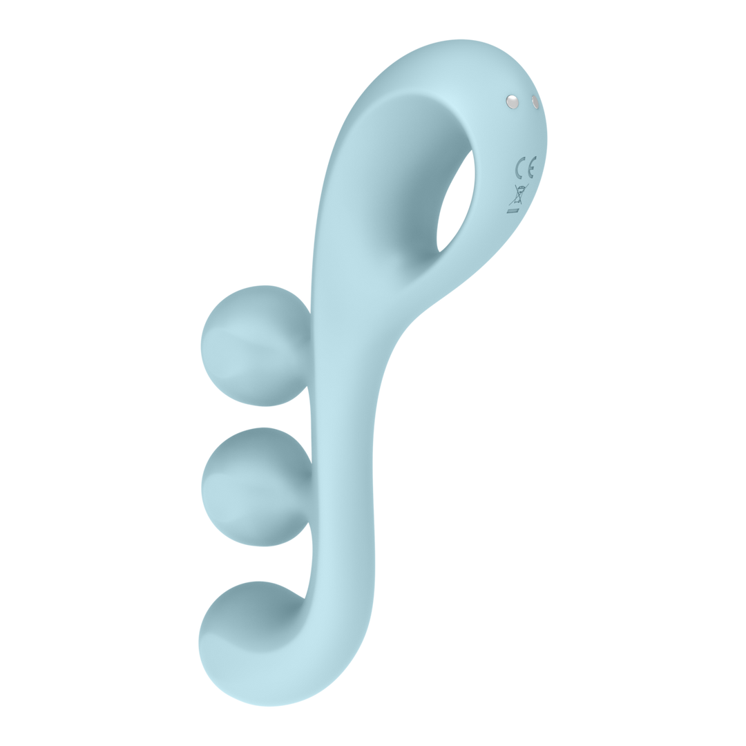 Tri Ball 2 – Multi Vibrator – Lichtblauw