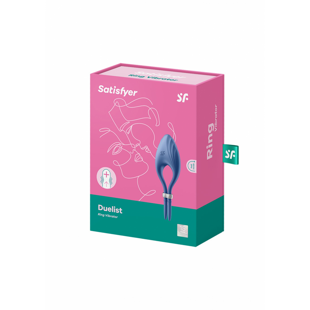Duelist – Aanpasbare Cockring – Blauw