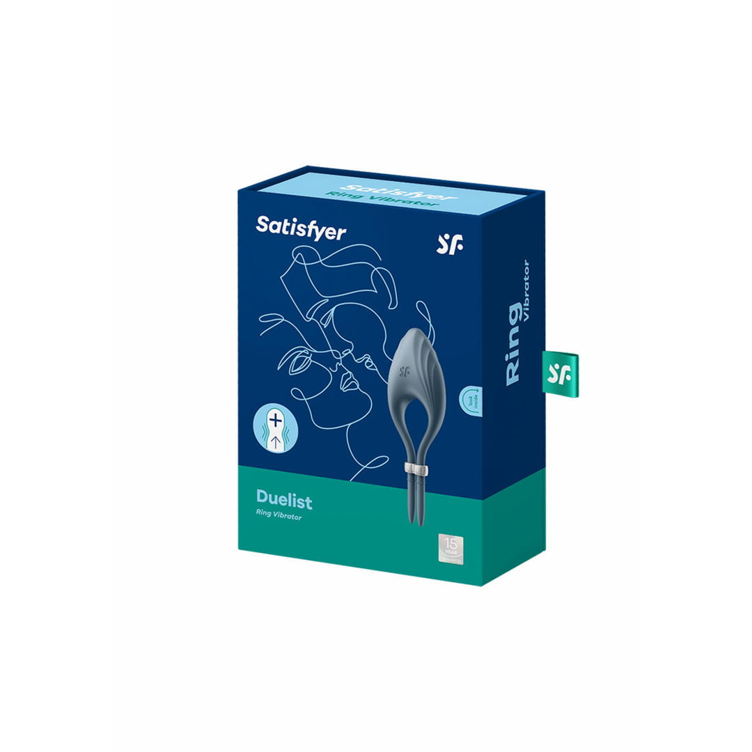 Duelist – Aanpasbare Cockring – Donkerblauw