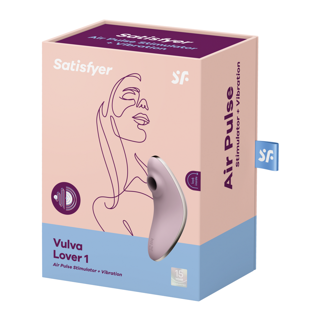 Vulva Lover 1 – Dubbele Luchtpulsvibrator – Violet