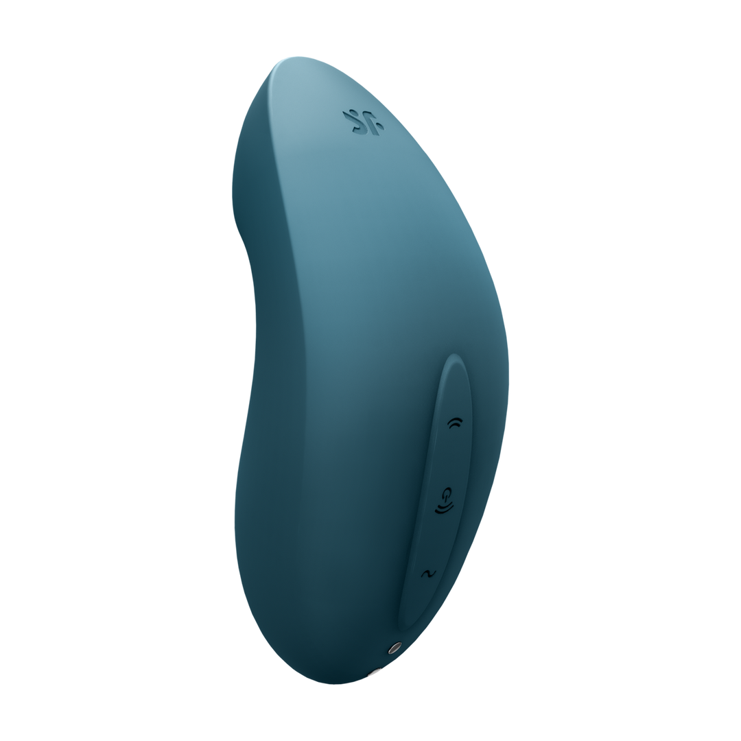 Vulva Lover 2 – Dubbele Luchtdruk Vibrator – Blauw