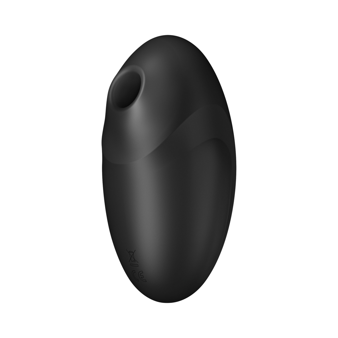 Vulva Lover 3 – Dubbele Air Pulse Vibrator – Zwart