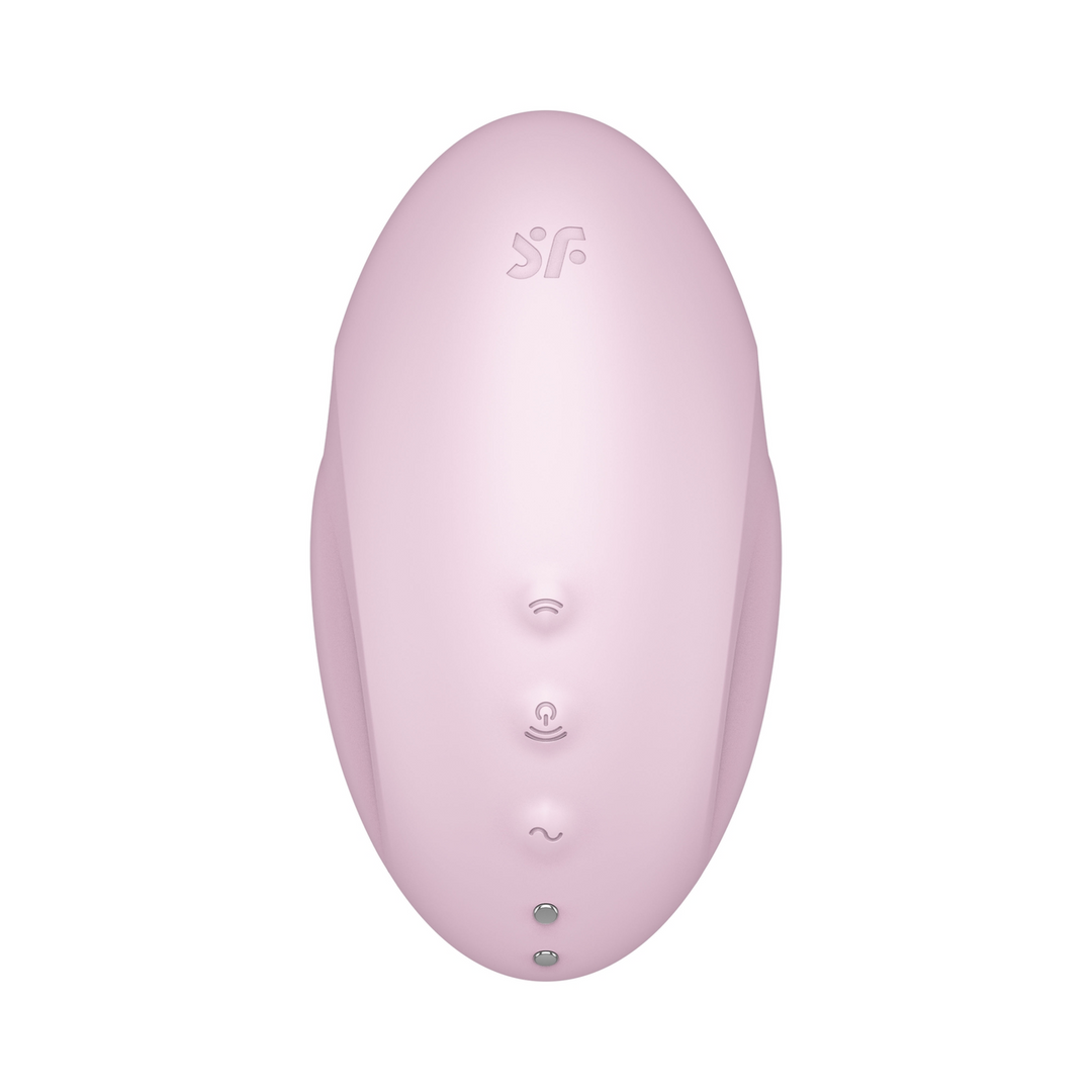 Vulva Lover 3 – Dubbele Luchtpulsvibrator – Roze