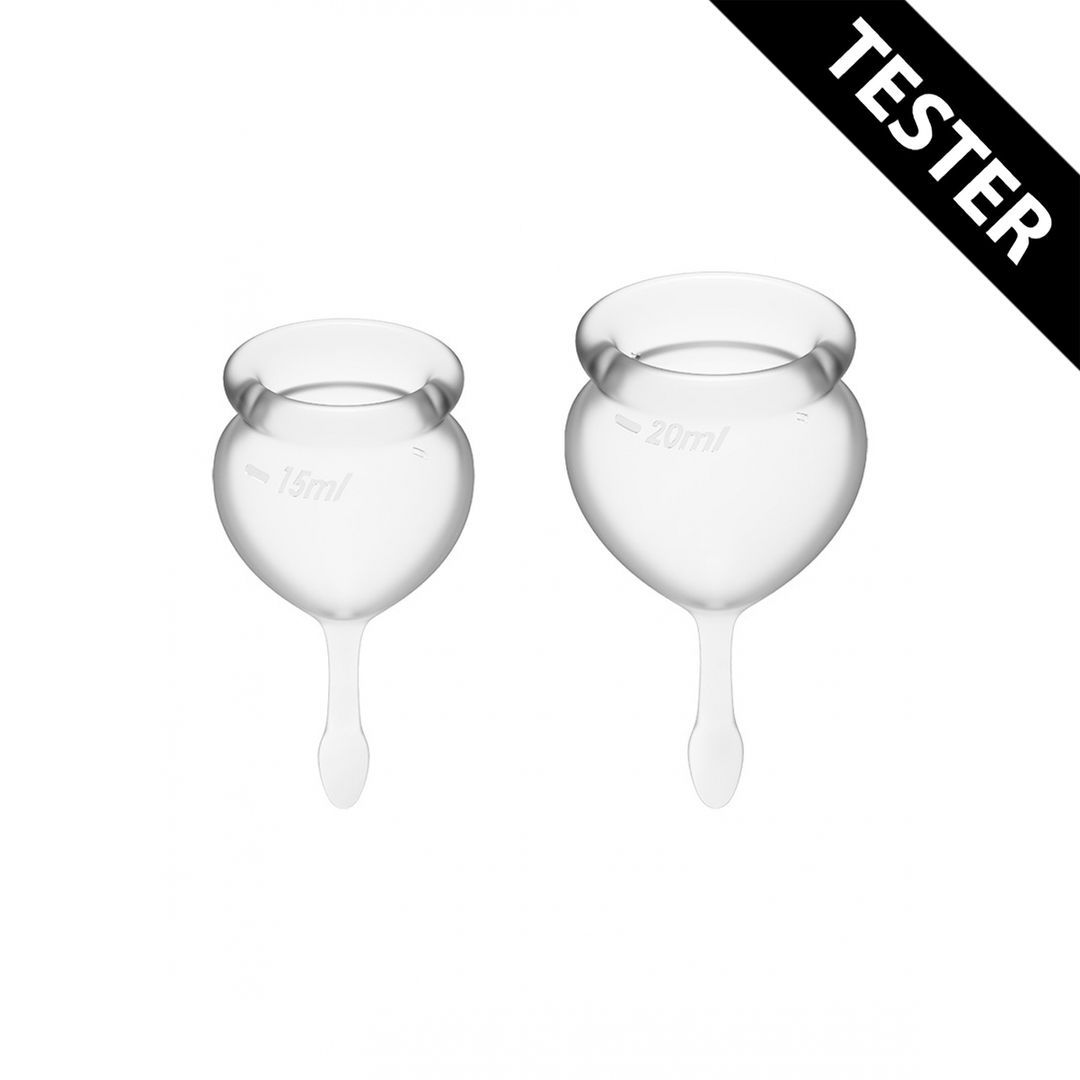 Feel Good – Menstruatiecup – Transparant – Tester