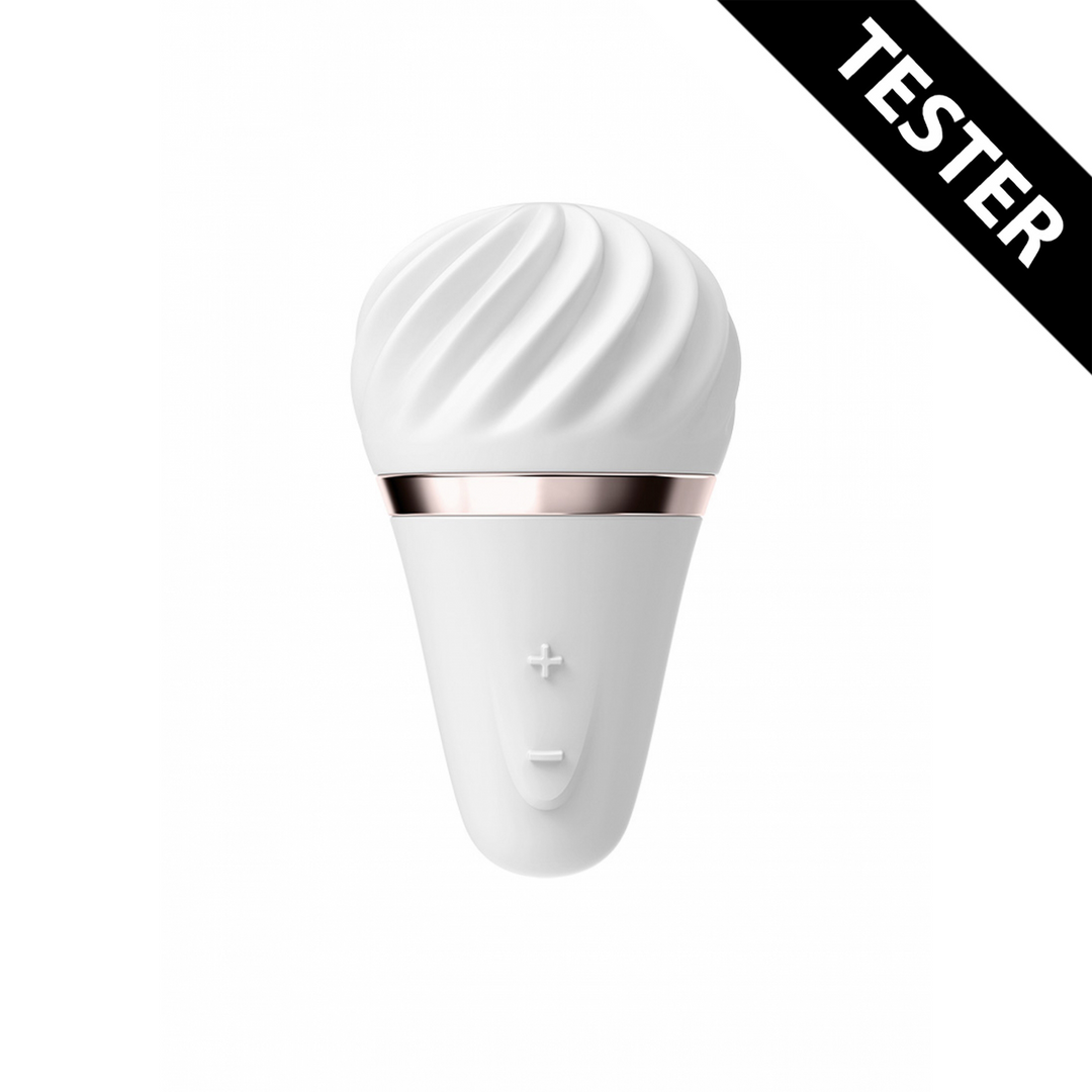 Little Wand Lay-on Vibrator – Wit – Tester
