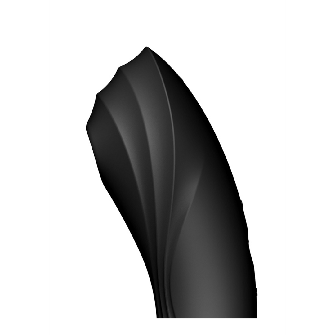 Curvy Trinity 4 – Insertable Air Pulse Vibrator – Zwart