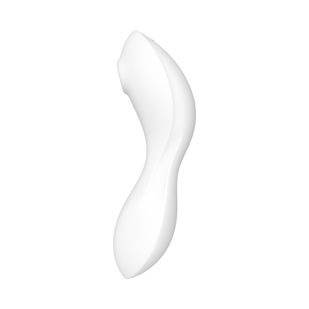 Curvy 5Plus – Air Pulse Stimulator en Vibration – Wit