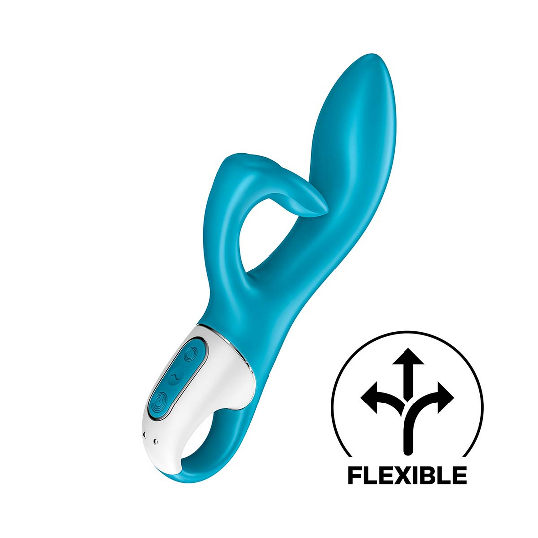 Omarm Mij – Konijnen Vibrator – Turquoise