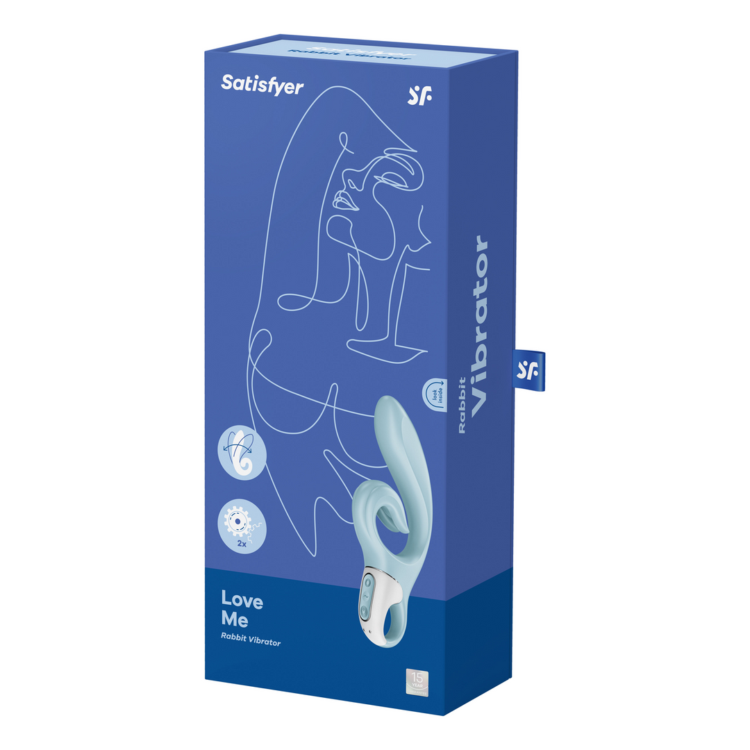 Love Me – G-Spot en Clitorisstimulator – Blauw