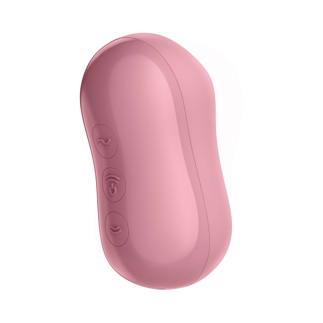 Suikerspin – Dubbele Luchtpulsvibrator – Licht Rood