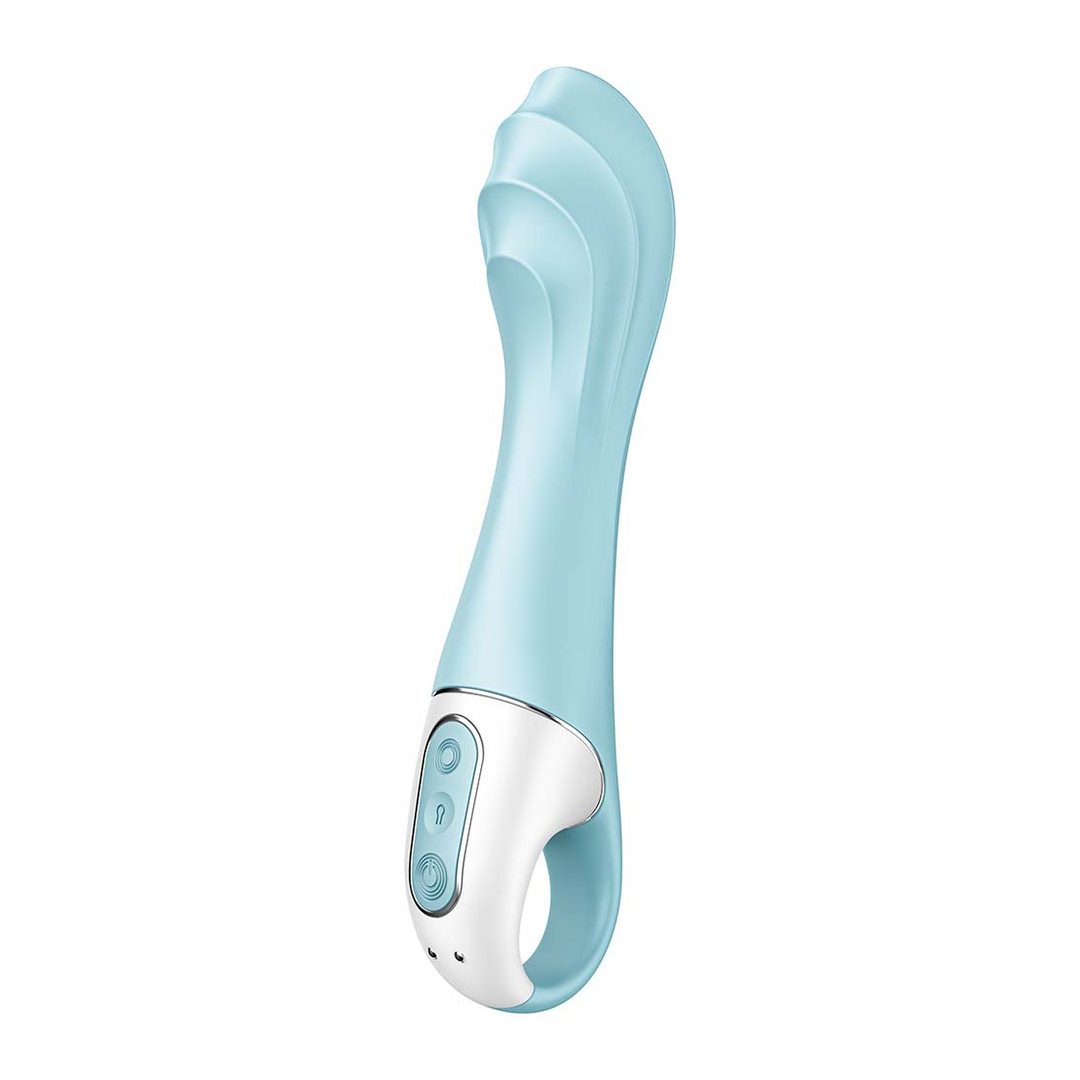 Bomba de Aire Vibradora 5 - Vibrador Inflable - Azul