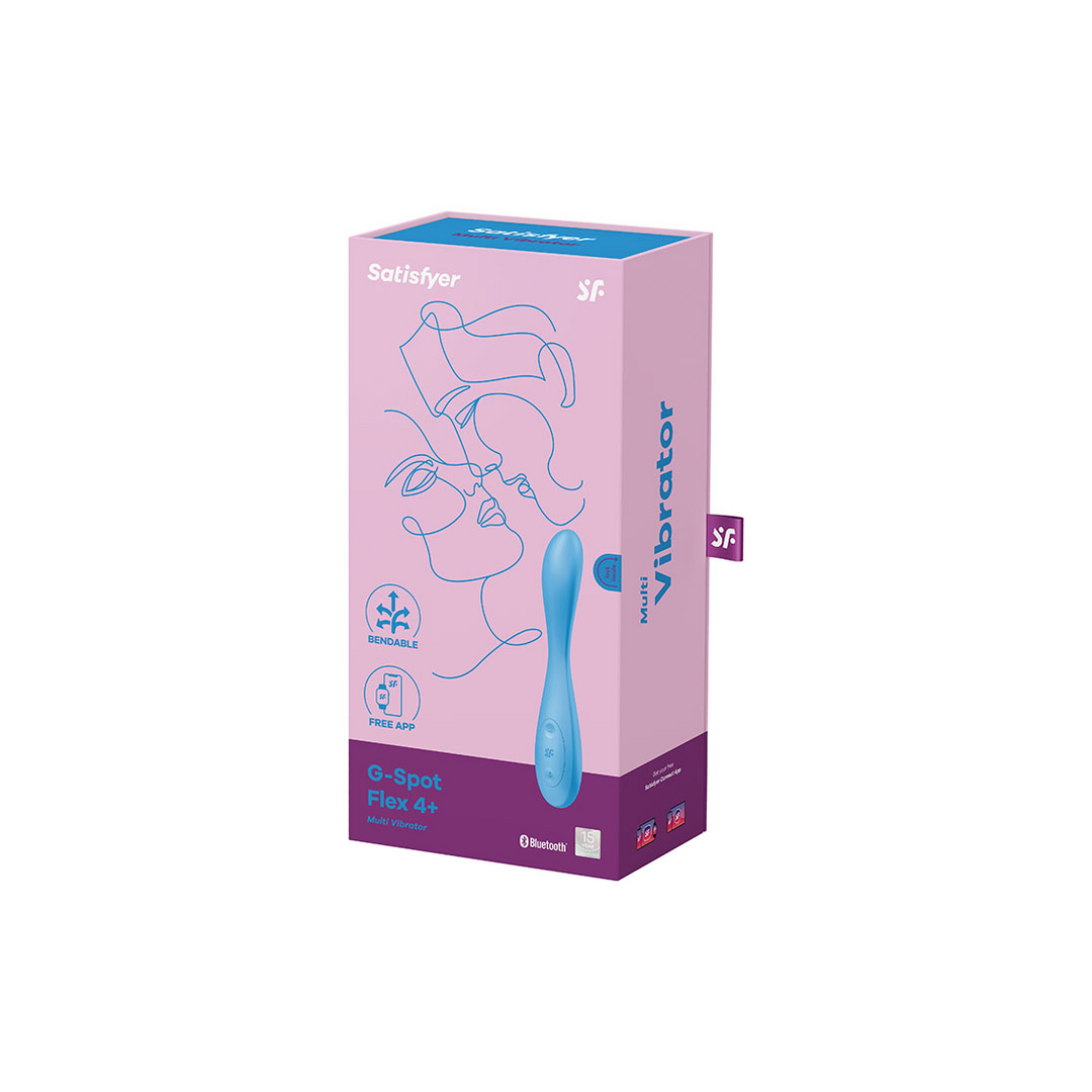 G-Spot Flex 4 – G-Spot Vibrator – Blauw