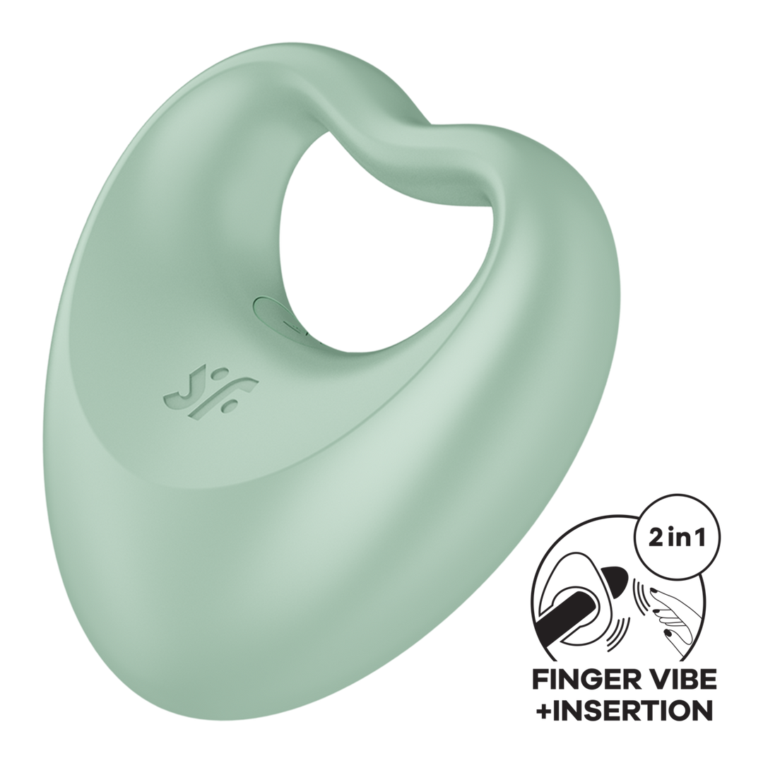 Perfect Pair 3 – Hybrid Finger Vibrator – Groen