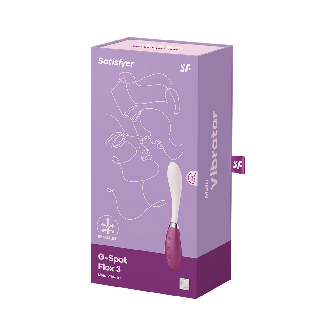 G-Spot Flex 3 – G-Spot Vibrator – Rood