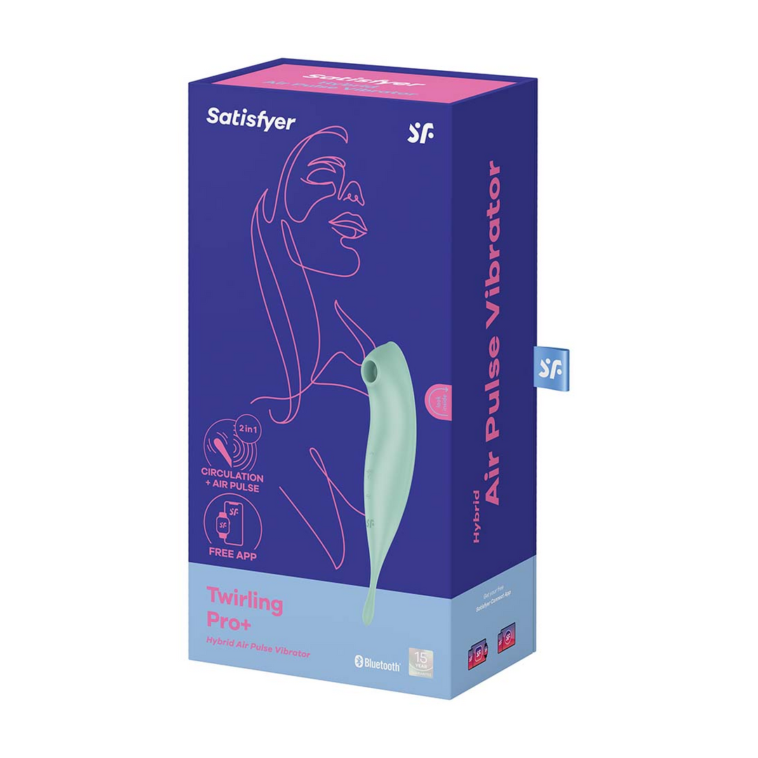 Twirling Pro – Tip Vibrator met App – Mint