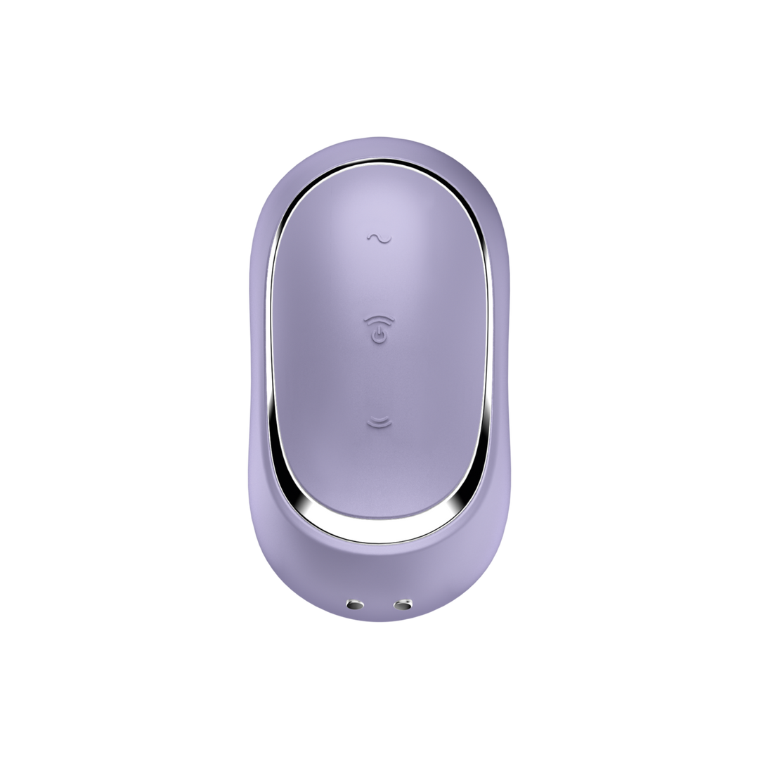 Pro to Go 2 – Double Air Pulse Vibrator – Violet